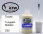 Preview: Toyota, Tungsten Metallic, D02: 20ml Lackstift, von ATW Autoteile West.